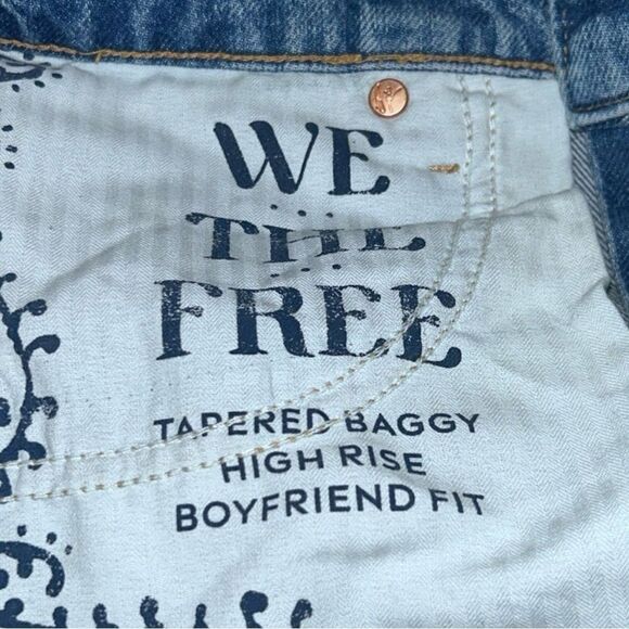 Free People Tapered Baggy Boyfriend Jeans - Picture 8 of 11